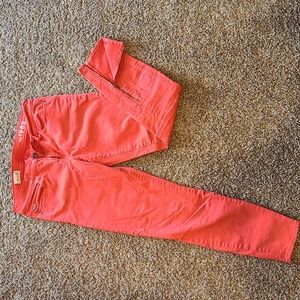 Orange Gap Crop Pant